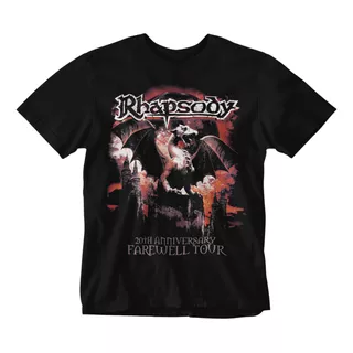Camiseta Power Metal Sinfonico Rhapsody C6