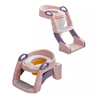 Asiento Adaptador Escalera- Pelela 2 En 1 Wc Niños