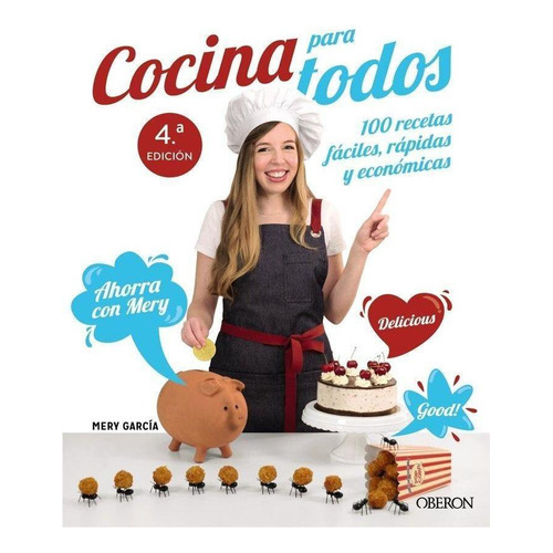 Cocina Para Todos, De García Butrón, Mª Del Carmen. Editorial Anaya Multimedia En Español