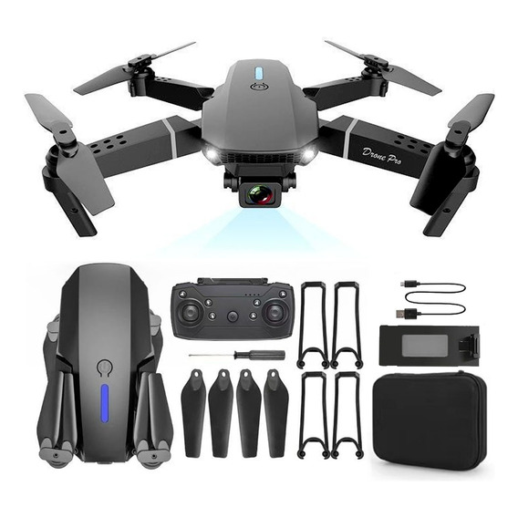 Mini Drone Plegable Cámara 4k Y Baterías Para Principiante