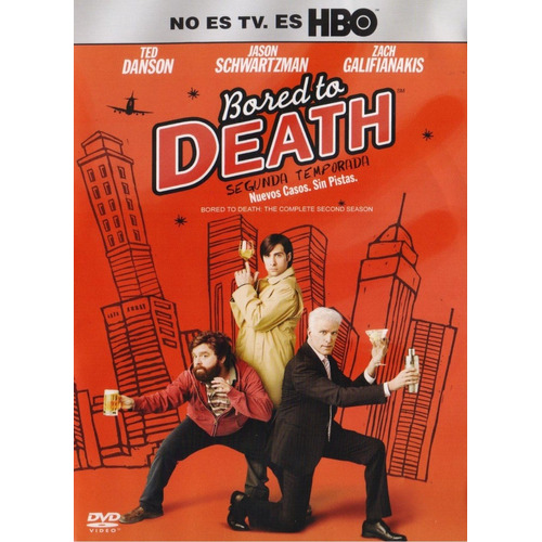 Bored To Death Segunda Temporada 2 Dos Dvd