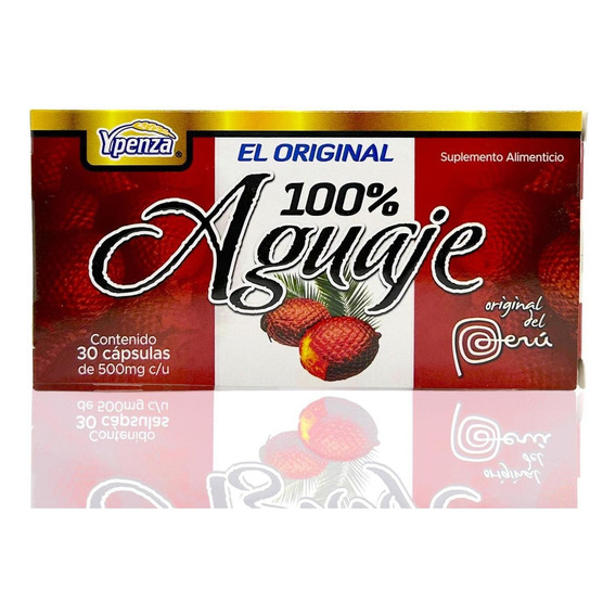 Aguaje Peruano 30 Cápsulas Ypenza Sabor N/a