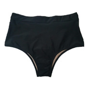 Calcinha Biquíni Cós Alto Hot Pants Plus Size - Até Núm. 56