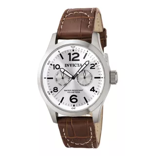 Reloj Invicta I-force Men 0765 Color De La Malla Marrón Color Del Bisel - Color Del Fondo Blanco