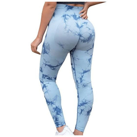 Leggins Deportivo Tye Dye Con Push Up (levanta Glúteos)