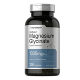 Glicinato De Magnesio 1330mg Americano Puro Sin Gluten