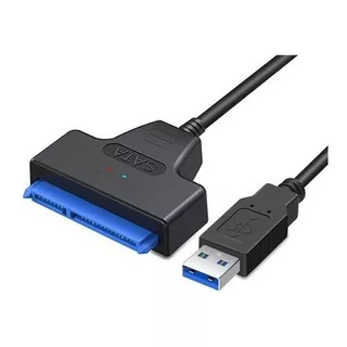 Cable Adaptador Usb 3.0 Azul Sata Disco Laptop 2.5