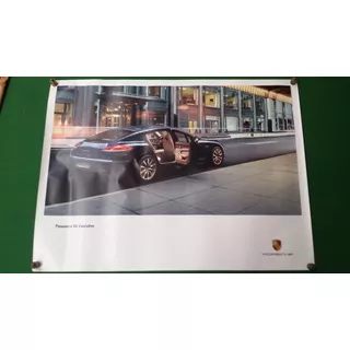 Poster Afiche Auto Porsche Panamera 4s Executi 2013 Original
