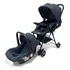 Coche Bebe Bambino Paseador Travel System Silla 3 En 1 Plegable Color Negro