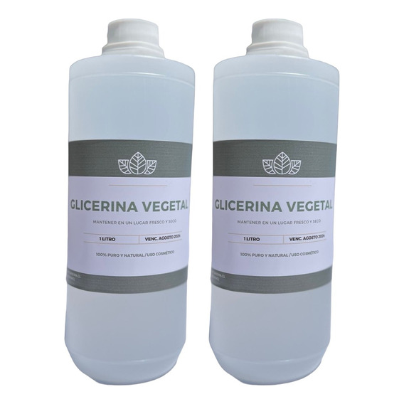 Glicerina Liquida Vegetal 1 Litro Pack