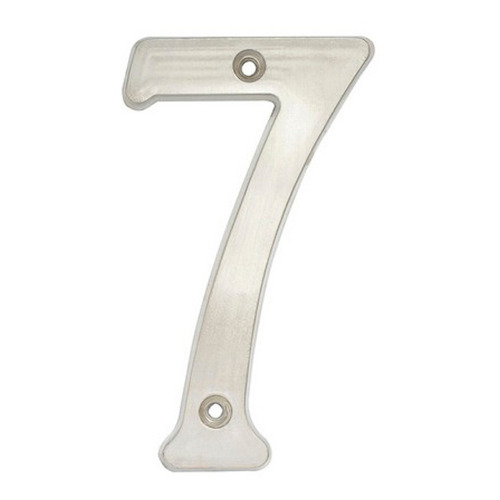 Número 7 Slim 4 Níquel Satinado Lock