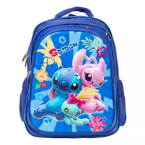 SHANGYE Stitch Mochila con bolsa de almuerzo, estuche para lápices, juego  de 3 bolsas para niños, mochilas de viaje impresas en 3D, mochila escolar  para niños : : Moda