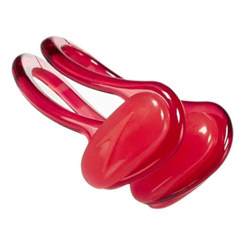 Clip Nasal Speedo Universal Noseclip Ergonómico Natacion Color Rojo