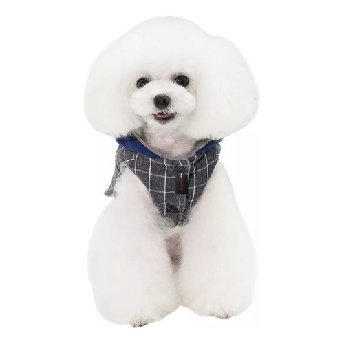 Campera Para Perros Chicos Lookmy Talle M | Abrigo Con Capucha Y Forro De Polar | Calentito Y Cómodo Para Mascotas Pequeñas |