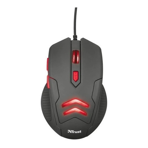 Mouse gamer de juego Trust  Ziva negro