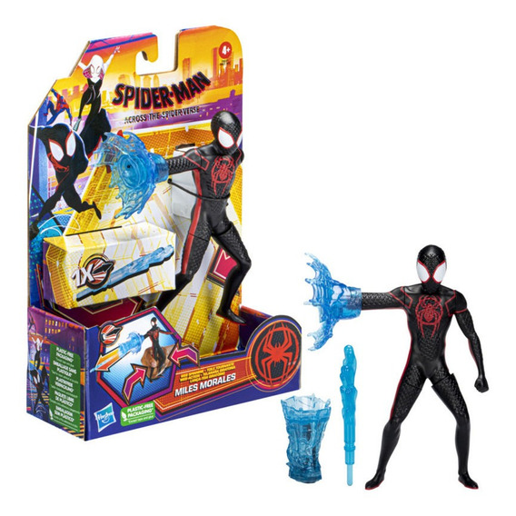 Figura Acción Miles Morales Marvel Spiderman Web Spinning