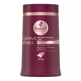 Máscara Para Hidratação 4x1 Quina Rosa Haskell 900g