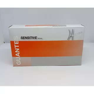 Guantes De Latex Desechables Sensitive Caja 100 U