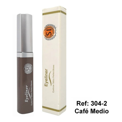 Eyeliner Delineador #304-2 - mL  Color Café medio