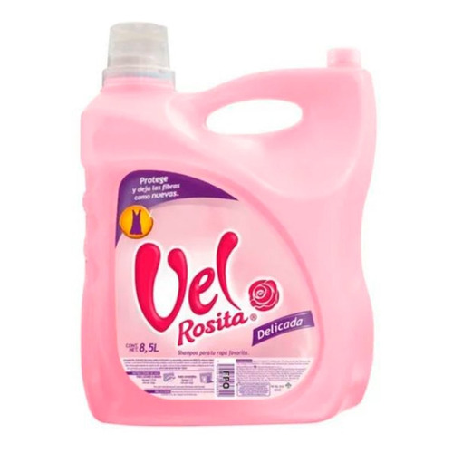 Shampoo Para Ropa Delicada Vel Rosita De 8.5 Litros