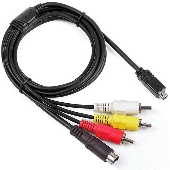 Cable Rca S-video Para Camara Sony Handycam Dcr-hc28, 5 P...