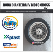 Moto Cross 6v Homeplay - Roda Dianteira