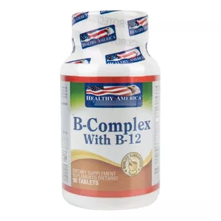 B-complex With B-12 X90 Tab - Unidad a $389