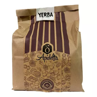 Yerba Apidelta 1kg Agroecologica Anti Acida Bajo Polvo X 4u