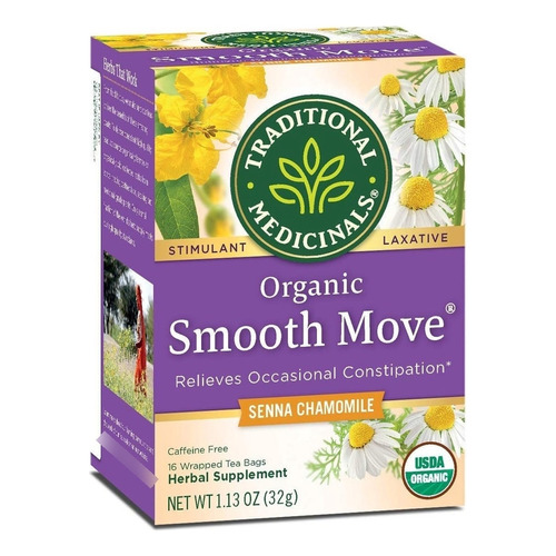 Te Organico Smooth Move Chamomile 16 Sobres Se