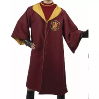 Túnica Capa Disfraz Quidditch Gryffindor Harry Potter Adulto