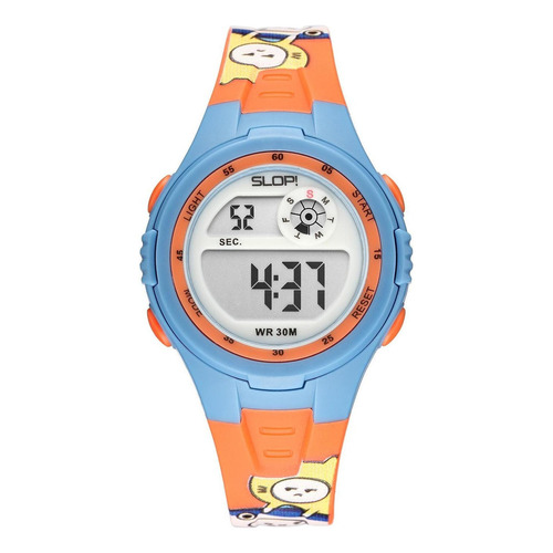 Reloj De Pulsera Slop Para Unisex Sw2117lk6 Print Personajes Color De La Correa Multicolor