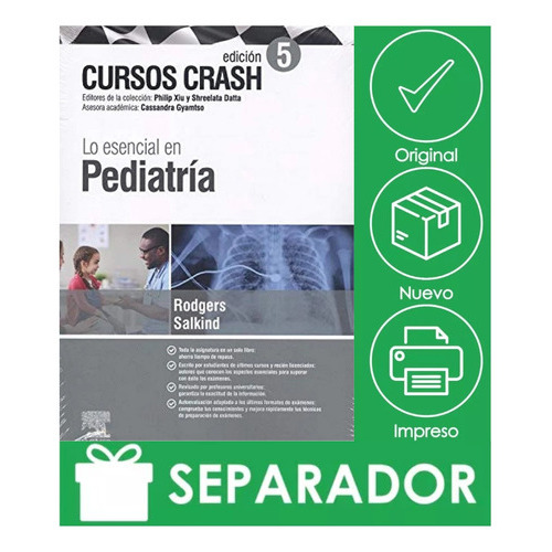 Salkind. Lo Esencial En Pediatría. 5ed., De Salkind.. Editorial Elsevier, Tapa Blanda, Edición 5ta En Español, 2020