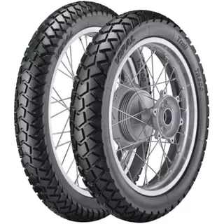 Neumático Vipal Para Bros 150 Xre 190 90/90-19 + 110/90-17 Tr300