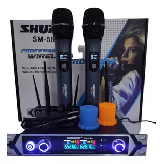 Microfono Shure Inalambrico Profesional Sm-58a Uhf