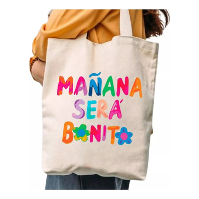 Tote Bag Karol G Bichota Bolso Estampado Algodon Varios