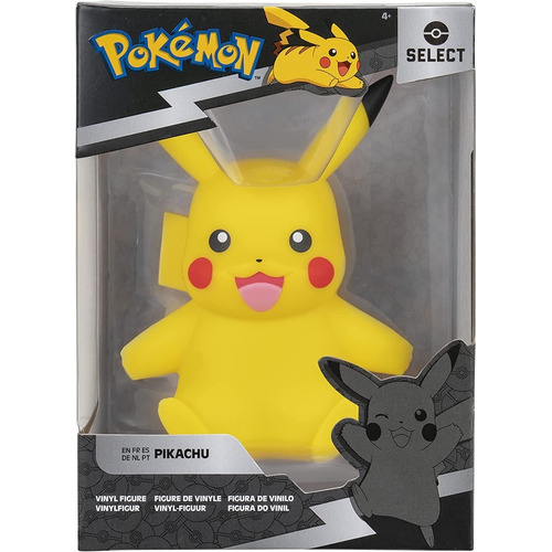Figura De Vinilo Pikachu De 10 Cm Pokémon Select