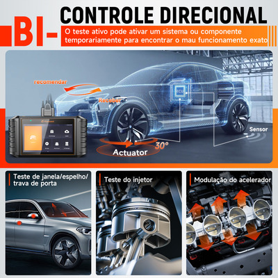 Scanner Automotivo Obd2 Leitor De Código Controle Bidirecion