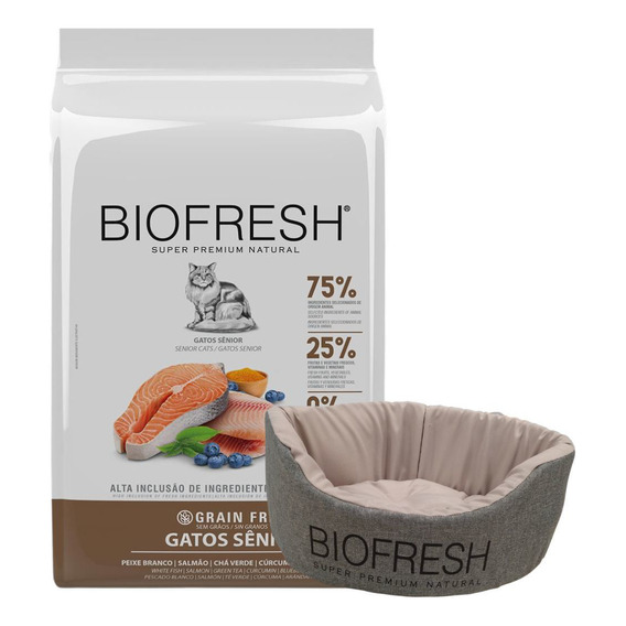 Biofresh Gato Senior Pescado Y Salmon 7.5kg + Regalo