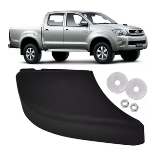  Ponteira Parachoque  Pisante Hilux 2005 2015 Esquerdo