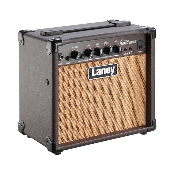 Laney La15c Amplificador Guitarra Acústica Combo 15w 2x5. Color Marrón