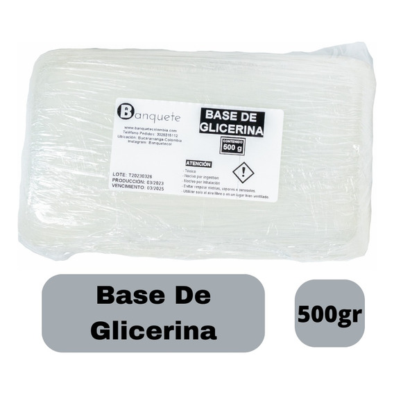 Base De Glicerina 500gr