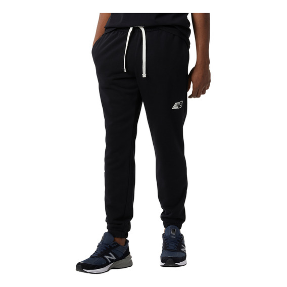 Pantalon New Balance De Hombre - Mp23504bk