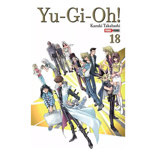 Yu Gi Oh Bunkoban: Bunkoban, De Kazuki Takahashi. Serie Yugioh, Vol. 18. Editorial Panini, Tapa Blanda En Español, 2023