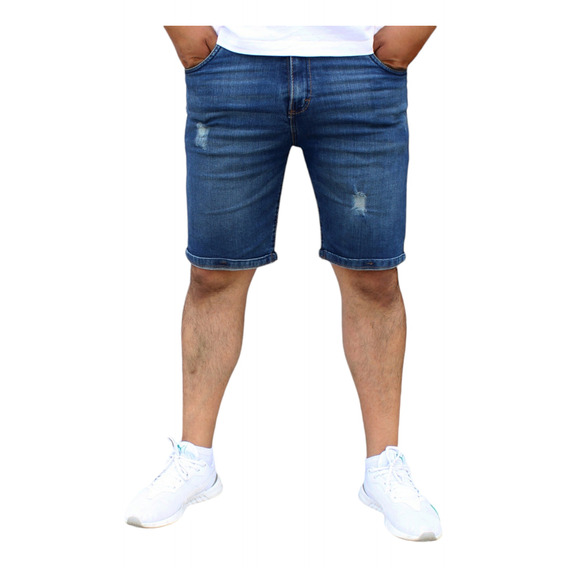 Bermuda Short Skinny De Mezclilla Stretch John Silver