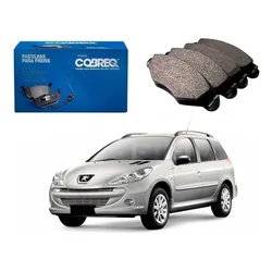  Pastilha Freio Dianteira 207 Sw 1.4 2008 A 2012