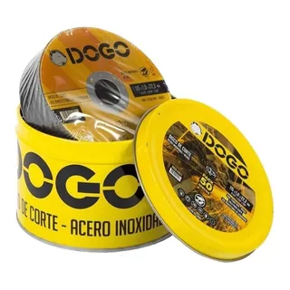 Pack 50 Discos De Corte Recto Dogo Acero 115 X 1 X 22,2 Mm