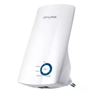 Amplificador De Sinal Wifi Tp-link 300mbps N300 Tl-wa850re Cor Branco 110v/220v