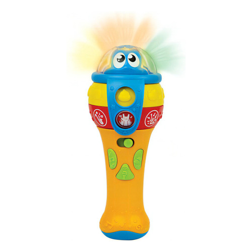 Microfono Infantil Para Bebe Con Luz Y Sonido Winfun