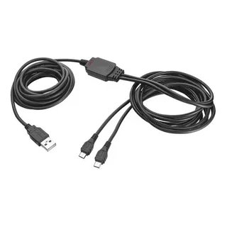 Cable Duo Usb 3,5 M Ps4 Gxt 222p Charge & Play Trust