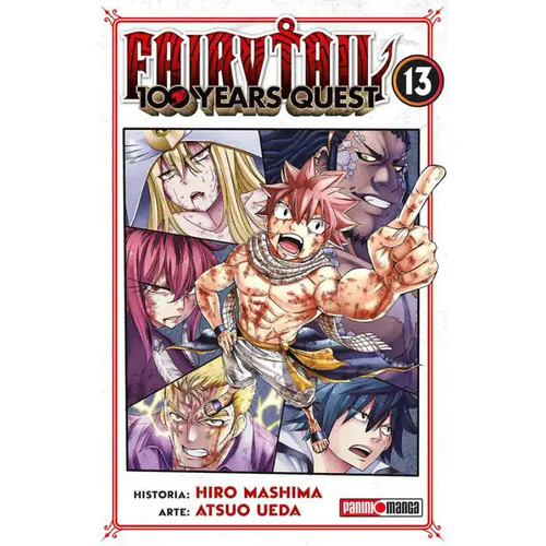 Fairy Tail: 100 Years Quest, De Hiro Mashima. Serie Fairy Tail, Vol. 13. Editorial Panini, Tapa Blanda, Edición 1.0 En Español, 2023